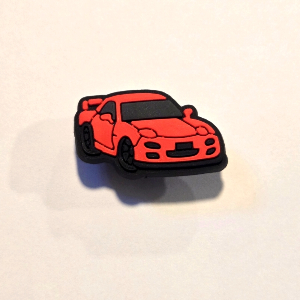 3/$10 ❤️ Mazda RX-7 FC Croc Charm Red